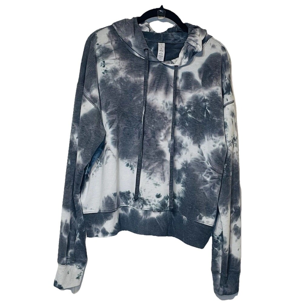 Women’s Balance Collection  XL Tye Dye Pullover Hoodie Fleece Lined Soft  Cozy